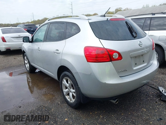 2009 Nissan Rogue SL with VIN JN8AS58T49W057083, listed as a IAAI auction lot 41987000 with 178,797 mi miles and . Bid and sale history available at DreamBid. Image 3.