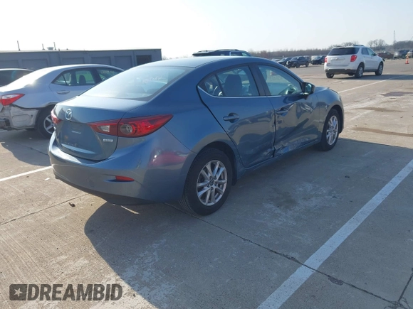 2016 Mazda 3 i Sport with VIN JM1BM1U77G1342639, listed as a IAAI auction lot 42071154 with 92,288 mi miles and . Bid and sale history available at DreamBid. Image 4.