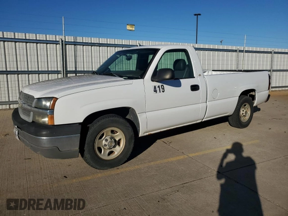 2004 Chevrolet Silverado 1500 LS with VIN 1GCEC14T24Z279976, listed as a Copart auction lot 80688814 with 169,520 mi miles and Salvage Title. Bid and sale history available at carsss.com. Image 1.