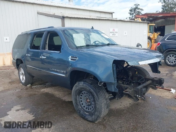 2008 Cadillac Escalade ESV z VIN 1GYFK668X8R217223, wystawiony jako IAAI lot #41684575 z przebiegiem Nie podano mil oraz . Historia ofert i sprzedaży dostępna na DreamBid. Obrazek 1.