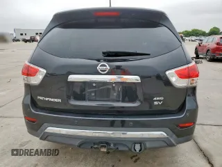 2015 Nissan Pathfinder SV with VIN 5N1AR2MM2FC686905, listed as a Copart auction lot 55437315 with 150,656 mi miles and Salvage title. Bid and sale history available at DreamBid. Image 6.