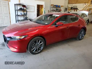 2020 Mazda 3 with VIN JM1BPBLM7L1164942, listed as a Copart auction lot 76244704 with 43,749 mi miles and Salvage title. Bid and sale history available at DreamBid. Image 1.