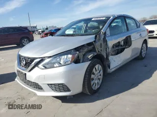 2017 Nissan Sentra S with VIN 3N1AB7AP5HY323905, listed as a Copart auction lot 89083675 with 84,580 mi miles and Salvage Title. Bid and sale history available at DreamBid. Image 1.