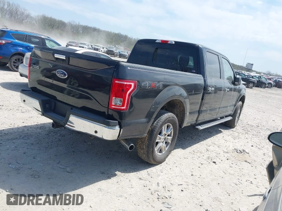 2016 Ford F-150 XLT with VIN 1FTFW1EGXGFD60758, listed as a IAAI auction lot 42060023 with 118,211 mi miles and . Bid and sale history available at carsss.com. Image 4.