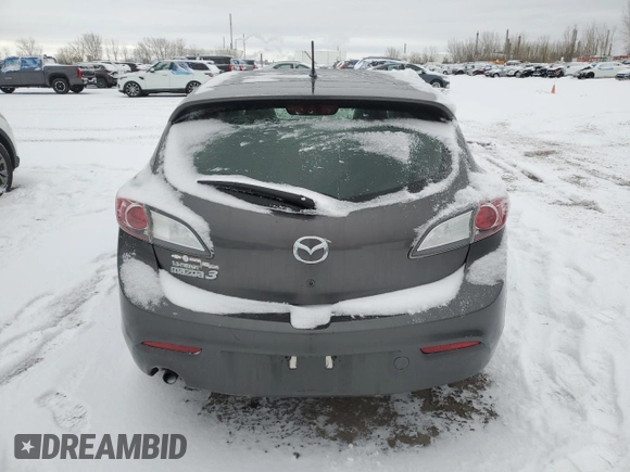 2013 Mazda 3 GX with VIN JM1BL1KF7D1779565, listed as a Copart auction lot 47848915 with 161,048 mi miles and Salvage Title. Bid and sale history available at carsss.com. Image 6.