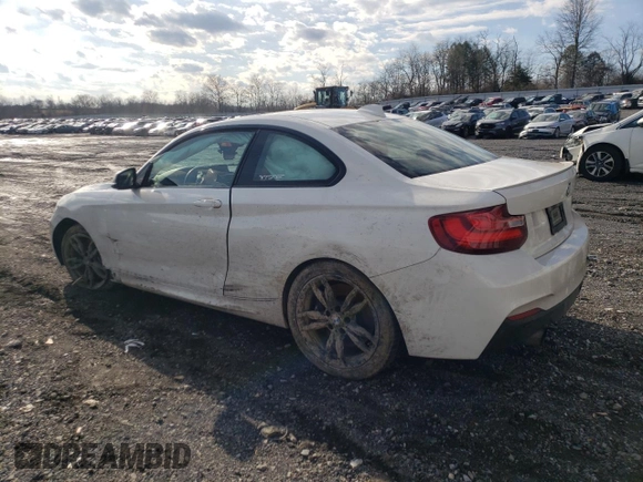 2015 BMW 2 Series M235i xDrive with VIN WBA1J9C58FV371512, listed as a Copart auction lot 73705142 with 111,248 mi miles and . Bid and sale history available at carsss.com. Image 2.