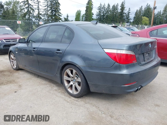 2008 BMW 5 Series 535i with VIN WBANW13508CZ73114, listed as a IAAI auction lot 42117643 with 218,473 mi miles and . Bid and sale history available at carsss.com. Image 3.