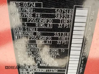 2024 Infiniti QX50 Sensory z VIN 3PCAJ5EB2RF112760, wystawiony jako Copart lot #51296305 z przebiegiem 7 677 mil mil oraz Szkoda całkowita • Salvage title. Historia ofert i sprzedaży dostępna na DreamBid. Obrazek 12.