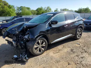 2020 Nissan Murano SV with VIN 5N1AZ2BSXLN124946, listed as a Copart auction lot 52014615 with 104,120 mi miles and Salvage title. Bid and sale history available at DreamBid. Image 1.