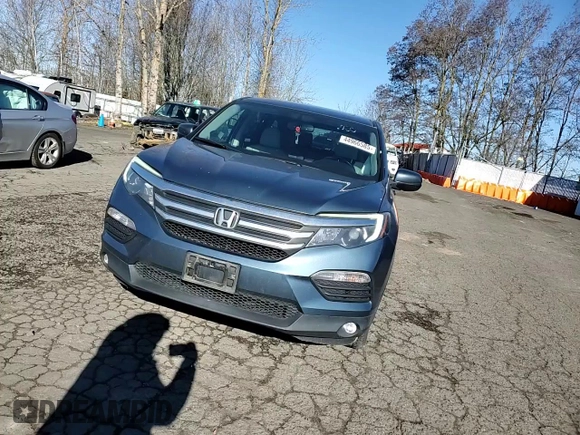 2016 Honda Pilot EX-L with VIN 5FNYF6H76GB101173, listed as a Copart auction lot 44966585 with 104,846 mi miles and Salvage Title. Bid and sale history available at carsss.com. Image 10.