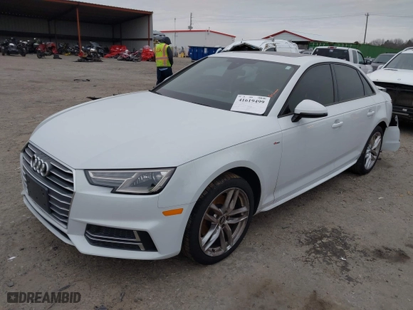 2017 Audi A4 Season of Audi ultra Premium with VIN WAUKMAF46HN056260, listed as a IAAI auction lot 41619499 with 149,635 mi miles. Bid and sale history available at carsss.com. Image 17.