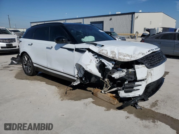 2024 Land Rover Range Rover Velar Dynamic SE z VIN SALYL2EX4RA385218, wystawiony jako Copart lot #77128914 z przebiegiem 9 836 mil mil oraz Szkoda całkowita • Salvage title. Historia ofert i sprzedaży dostępna na DreamBid. Obrazek 4.