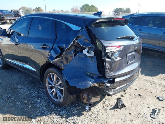 2020 Acura RDX w/Technology Pkg with VIN 5J8TC1H56LL018422, listed as a IAAI auction lot 40978912 with 35,670 mi miles. Bid and sale history available at carsss.com. Image 6.