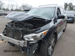 2014 Infiniti QX60 with VIN 5N1AL0MM8EC529125, listed as a IAAI auction lot 41849993 with 159,484 mi miles. Bid and sale history available at carsss.com. Image 17.