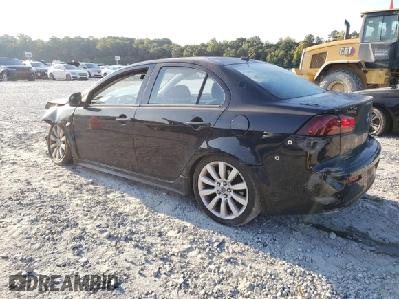 2008 Mitsubishi Lancer GTS with VIN JA3AU86U18U009746, listed as a Copart auction lot 70670324 with 202,948 mi miles and Salvage Title. Bid and sale history available at carsss.com. Image 2.