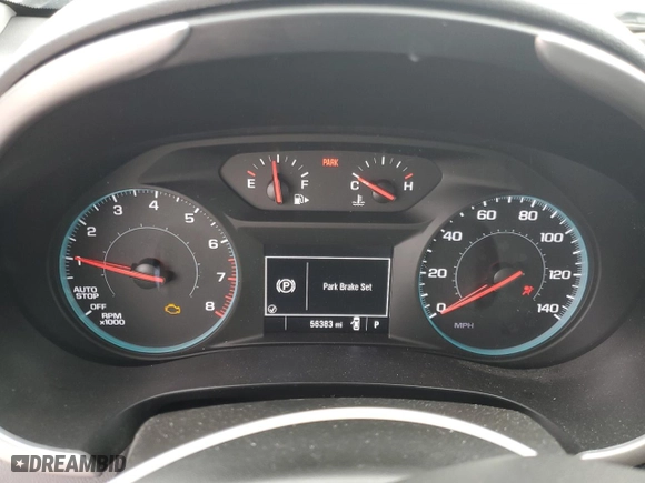 2022 Chevrolet Malibu LT with VIN 1G1ZD5ST6NF131043, listed as a Copart auction lot 43998415 with 56,383 mi miles and Salvage Title. Bid and sale history available at carsss.com. Image 9.