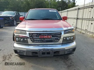 2011 GMC Canyon SLT with VIN 1GTH6NFE5B8130457, listed as a Copart auction lot 72559914 with 0 mi miles and Salvage Title. Bid and sale history available at carsss.com. Image 5.