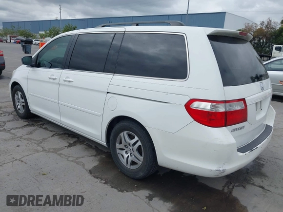 2006 Honda Odyssey EX-L with VIN 5FNRL38636B455489, listed as a IAAI auction lot 42068929 with 289,673 mi miles. Bid and sale history available at carsss.com. Image 3.