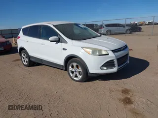2014 Ford Escape SE with VIN 1FMCU0GX6EUD38695, listed as a IAAI auction lot 41934517 with 142,356 mi miles and . Bid and sale history available at carsss.com. Image 1.