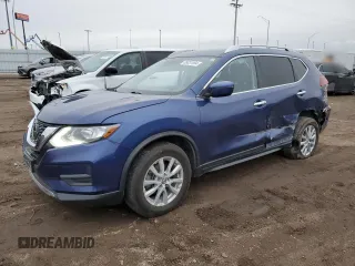 2020 Nissan Rogue S with VIN KNMAT2MV8LP535974, listed as a Copart auction lot 85031984 with 121,811 mi miles and Salvage Title. Bid and sale history available at carsss.com. Image 1.