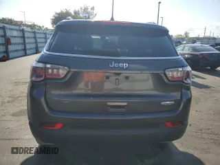 2019 Jeep Compass Latitude with VIN 3C4NJCBB5KT699408, listed as a Copart auction lot 53123705 with 25,403 mi miles and Salvage title. Bid and sale history available at DreamBid. Image 6.