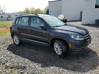2017 Volkswagen Tiguan S with VIN WVGBV7AX2HK054782, listed as a Copart auction lot 54234175 with 67,044 mi miles and Salvage Title. Bid and sale history available at DreamBid. Image 4.