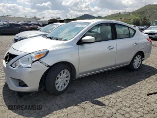 2017 Nissan Versa SV with VIN 3N1CN7AP8HK449999, listed as a Copart auction lot 51172855 with 153,227 mi miles and Salvage title. Bid and sale history available at DreamBid. Image 1.