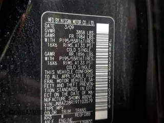 2009 Nissan Cube SL z VIN JN8AZ28R19T103579, wystawiony jako Copart lot #52356245 z przebiegiem 163 699 mil mil oraz Szkody całkowita. Historia ofert i sprzedaży dostępna na DreamBid. Obrazek 13.