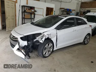 2014 Hyundai Elantra GT with VIN KMHD35LH1EU204003, listed as a Copart auction lot 50099975 with 87,293 mi miles and Non Repairable. Bid and sale history available at carsss.com. Image 1.