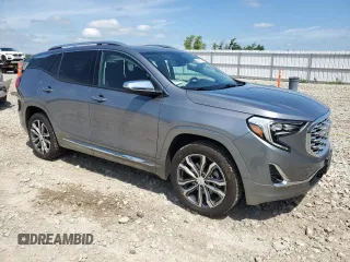 2019 GMC Terrain Denali z VIN 3GKALXEX4KL193256, wystawiony jako Copart lot #64475745 z przebiegiem 71 243 mil mil oraz Szkoda całkowita • Salvage title. Historia ofert i sprzedaży dostępna na DreamBid. Obrazek 4.