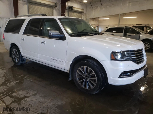 2016 Lincoln Navigator L Select with VIN 5LMJJ3JT4GEL08953, listed as a Copart auction lot 74317914 with 188,878 mi miles and Salvage Title. Bid and sale history available at carsss.com. Image 4.