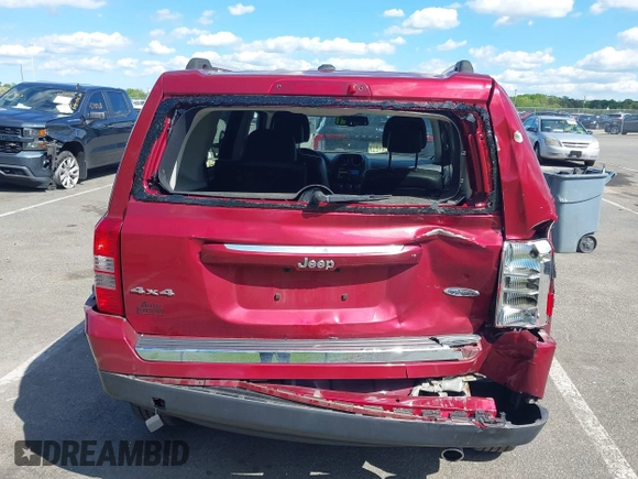 2017 Jeep Patriot High Altitude with VIN 1C4NJRFB6HD151798, listed as a IAAI auction lot 42204462 with 123,056 mi miles and . Bid and sale history available at DreamBid. Image 16.
