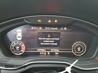 2018 Audi S5 Prestige z VIN WAUR4AF5XJA045654, wystawiony jako Copart lot #88883275 z przebiegiem 107 643 mil mil oraz Szkoda całkowita • Salvage title. Historia ofert i sprzedaży dostępna na DreamBid. Obrazek 9.