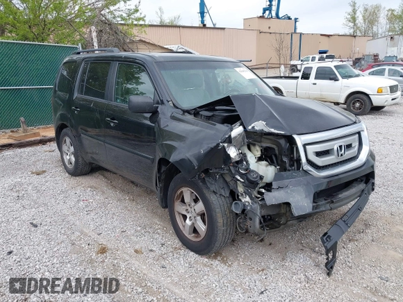 2011 Honda Pilot EX-L with VIN 5FNYF4H59BB039862, listed as a IAAI auction lot 42048218 with 174,102 mi miles and . Bid and sale history available at carsss.com. Image 1.