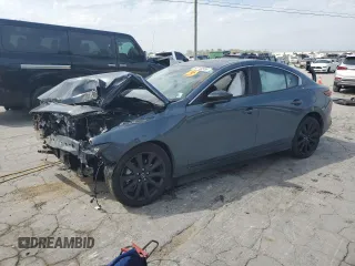 2024 Mazda 3 S Carbon Edition z VIN 3MZBPBCM4RM402805, wystawiony jako Copart lot #53740555 z przebiegiem Nie podano mil oraz Szkoda całkowita • Salvage title. Historia ofert i sprzedaży dostępna na DreamBid. Obrazek 1.