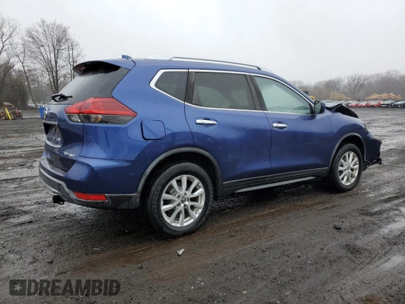 2018 Nissan Rogue SV with VIN KNMAT2MV1JP559403, listed as a Copart auction lot 51734005 with 112,810 mi miles and Salvage Title. Bid and sale history available at carsss.com. Image 3.