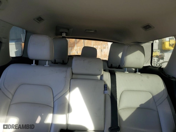 2022 Nissan Pathfinder SL with VIN 5N1DR3CA7NC231153, listed as a Copart auction lot 87901495 with 25,449 mi miles and Salvage Title. Bid and sale history available at carsss.com. Image 10.