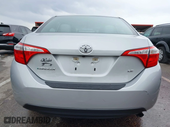 2016 Toyota Corolla L with VIN 5YFBURHE3GP484487, listed as a IAAI auction lot 41953619 with 50,784 mi miles and . Bid and sale history available at DreamBid. Image 16.