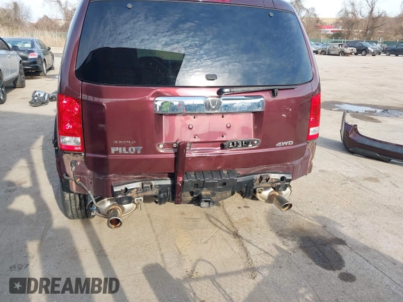 2013 Honda Pilot EX-L with VIN 5FNYF4H50DB074678, listed as a IAAI auction lot 41836964 with 107,865 mi miles. Bid and sale history available at carsss.com. Image 6.