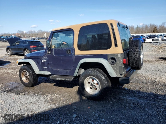 1997 Jeep Wrangler Sport with VIN 1J4FY19S2VP498840, listed as a Copart auction lot 50058885 with 151,697 mi miles and Salvage Title. Bid and sale history available at carsss.com. Image 2.