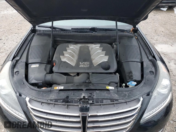 2015 Hyundai Equus Ultimate with VIN KMHGH4JH7FU094068, listed as a Copart auction lot 78850774 with 155,068 mi miles and Salvage title. Bid and sale history available at DreamBid. Image 11.