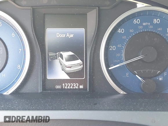 2015 Toyota Camry XLE with VIN 4T1BF1FKXFU881017, listed as a IAAI auction lot 42054825 with 122,232 mi miles and . Bid and sale history available at DreamBid. Image 16.