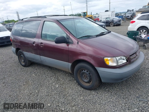 2000 Toyota Sienna LE z VIN 4T3ZF13C0YU179830, wystawiony jako IAAI lot #42262290 z przebiegiem 224 275 mil mil oraz . Historia ofert i sprzedaży dostępna na DreamBid. Obrazek 1.