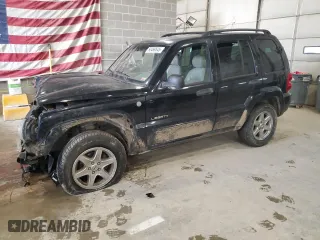 2004 Jeep Liberty Limited with VIN 1J4GL58K74W184701, listed as a Copart auction lot 50499545 with 258,811 mi miles and Salvage Title. Bid and sale history available at carsss.com. Image 1.