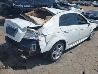 2005 Acura TL with VIN 19UUA66225A048290, listed as a IAAI auction lot 40071188 with 1 mi miles. Bid and sale history available at carsss.com. Image 4.