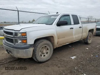 2014 Chevrolet Silverado 1500 Work Truck with VIN 1GCRCPEH7EZ211060, listed as a Copart auction lot 41796695 with Not Provided miles and Salvage Title. Bid and sale history available at DreamBid. Image 1.