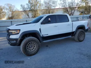 2022 Ram 1500 TRX with VIN 1C6SRFU91NN318396, listed as a Copart auction lot 88746945 with 47,531 mi miles and Salvage Title. Bid and sale history available at carsss.com. Image 1.