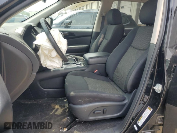 2018 Nissan Pathfinder SV with VIN 5N1DR2MM2JC625673, listed as a Copart auction lot 60851035 with 120,790 mi miles and Salvage title. Bid and sale history available at DreamBid. Image 7.