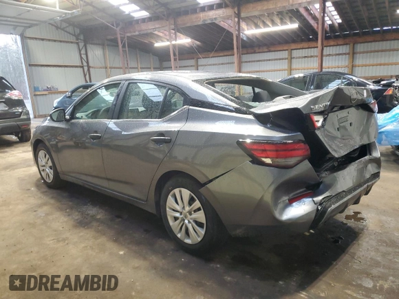 2025 Nissan Sentra S z VIN 3N1AB8BV6SY234838, wystawiony jako Copart lot #53673995 z przebiegiem 4 251 mil mil oraz Szkoda całkowita • Salvage title. Historia ofert i sprzedaży dostępna na DreamBid. Obrazek 2.