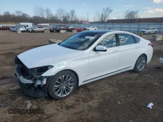 2015 Hyundai Genesis 3.8L with VIN KMHGN4JE1FU072582, listed as a Copart auction lot 50594575 with 170,466 mi miles and Salvage Title. Bid and sale history available at carsss.com. Image 1.